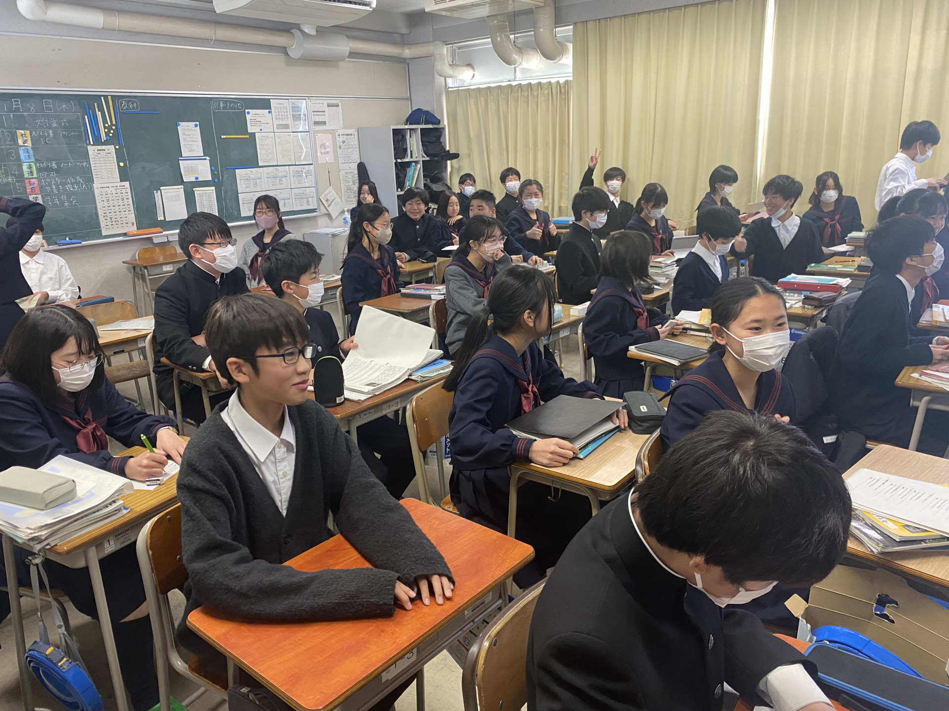 R6年度３学期始業式